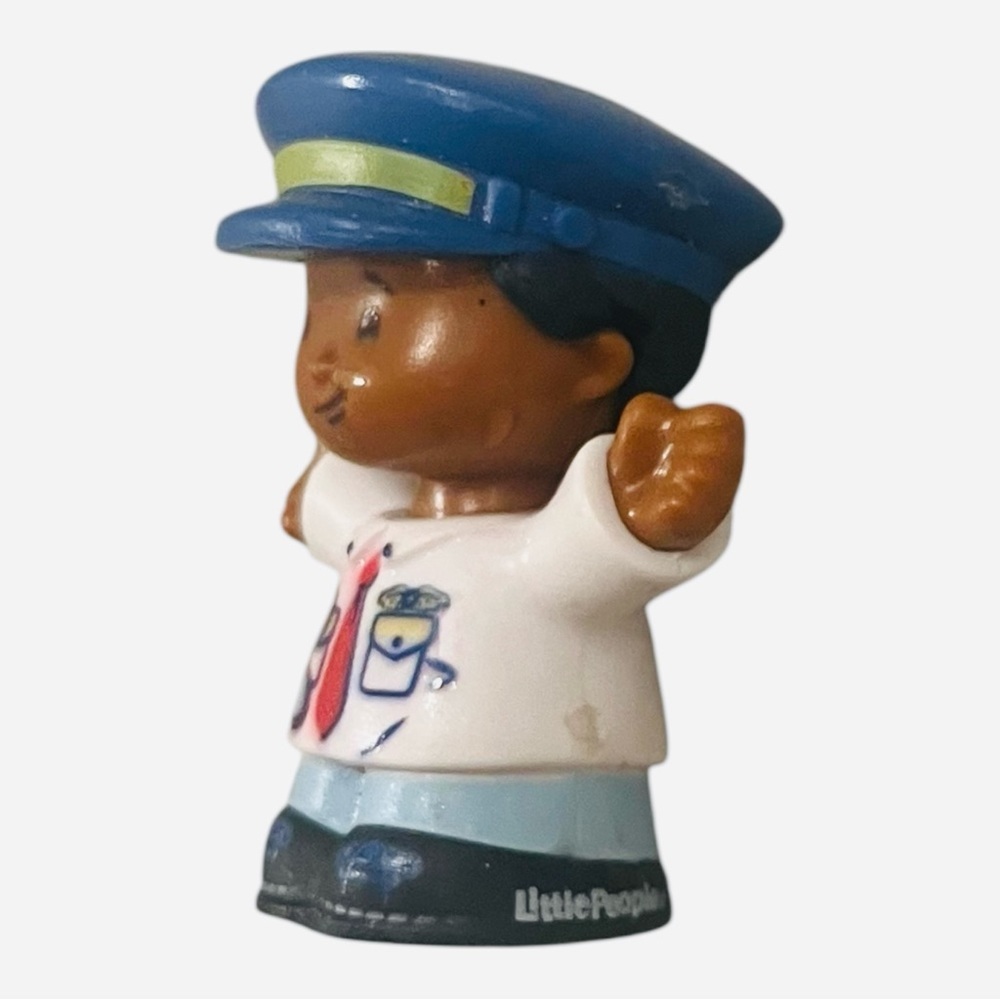 Fisher Price replacement little people travel together Blue/White toy figure - Picture 3 of 5